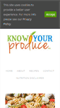Mobile Screenshot of knowyourproduce.com